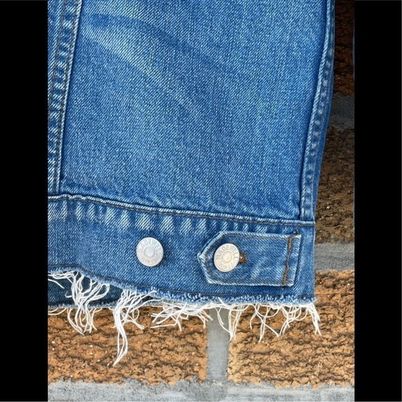 Madewell oversize jean jacket small - Picture 10 of 10